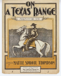 On A Texas Range, Mattie Sproul Thompson, 1902