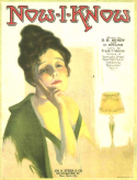 Now I Know, S. R. Henry; D. Onivas, 1919