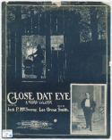 Close Dat Eye, Lee Orean Smith, 1901
