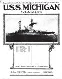 U.S.S. Michigan March, James Royce Shannon, 1915
