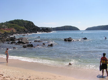 The other side of Ixtapa Island