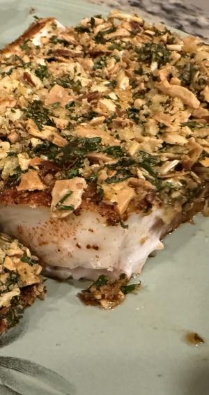 Almond-Crusted Fish