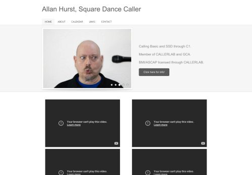 Web site for "Allan Hurst"