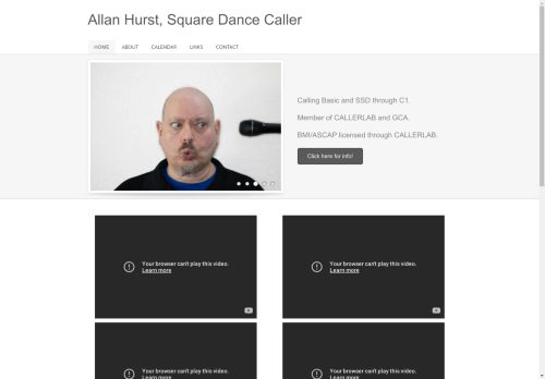 Web site for "Allan Hurst"