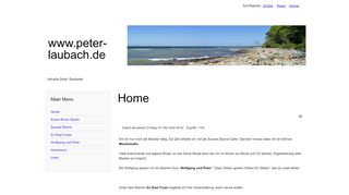 Web site for "Peter Laubach"