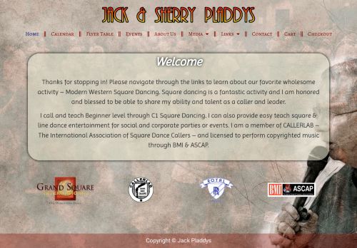 Web site for "Jack Pladdys"