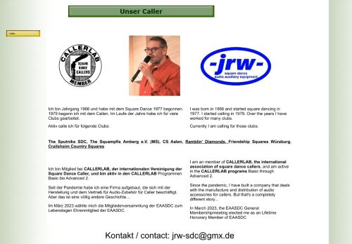 Web site for "Juergen R. Weissenborn"