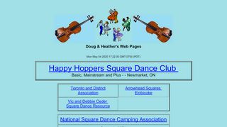 Web site for "Doug Holmes"