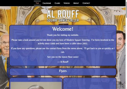 Web site for "Alfred "Al" Rouff"
