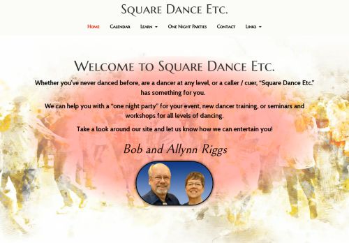Web site for "Robert "Bob" and Allynn Riggs"
