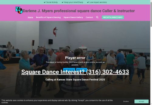 Web site for "Darlene "David" and Marcie Myers"