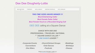 Web site for "Dee Dee Dougherty"