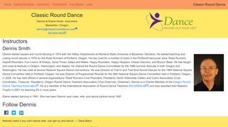 Web site for "Dennis Smith"