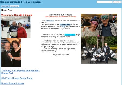 Web site for "Judy Keller and Jim Smith"