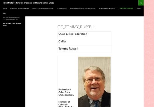 Web site for "Tommy and Linda Russell"