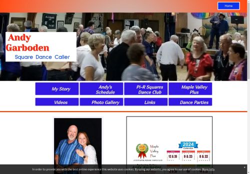 Web site for "Andy and Tricia Garboden"
