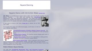 Web site for "Jim Wass"