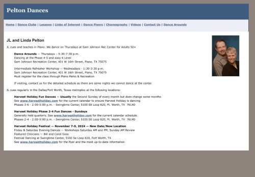 Web site for "J L and Linda Pelton"