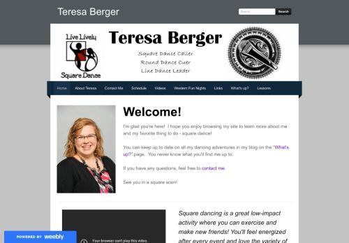 Web site for "Teresa Berger"