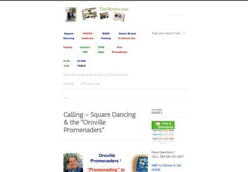 Web site for "Tim Merino"