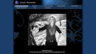 Web site for "Vroni Wimmer"
