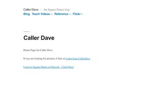 Web site for "Dave Brown"