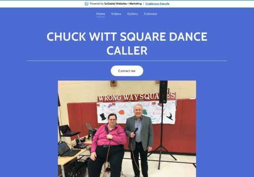 Web site for "Chuck Witt"