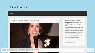 Web site for "Lisa Lincoln"