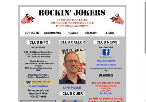 Web site for "Mike Pogue"