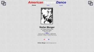 Web site for "Stefan Menger"