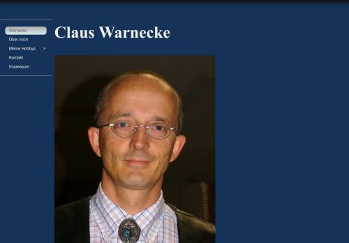 Web site for "Claus Warnecke"