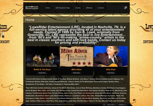Web site for "Sam Lowe"