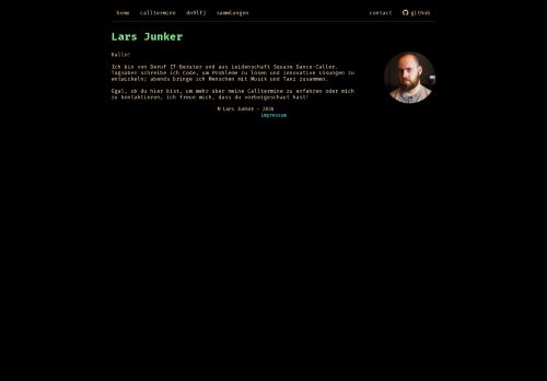 Web site for "Lars Junker"