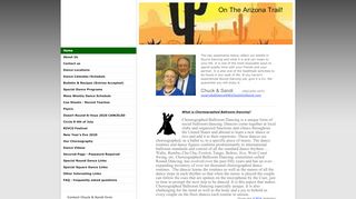 Web site for "Chuck and Sandi Weiss"