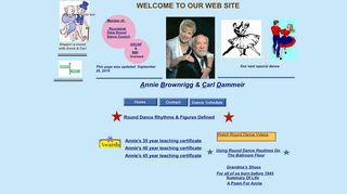 Web site for "Anne "Annie" Brownrigg and Carl Dammeir"