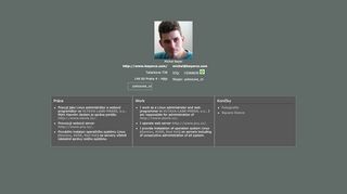 Web site for "Michal Bayer"