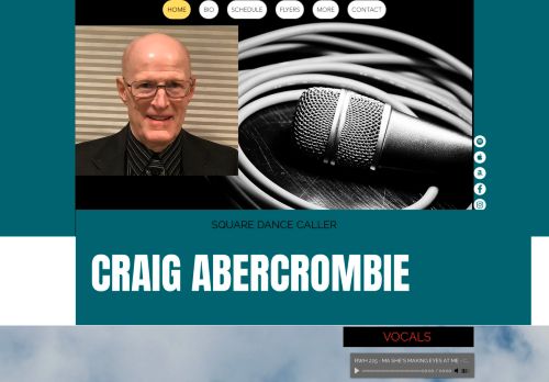 Web site for "Craig Abercrombie"