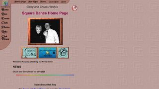 Web site for "Chuck Hardy"