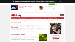 Web site for "Jirka "Jiří" Scobak"