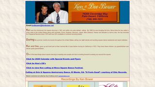 Web site for "Ken Bower"