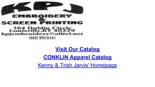 Web site for "Kenny "Little Enis" Jarvis"