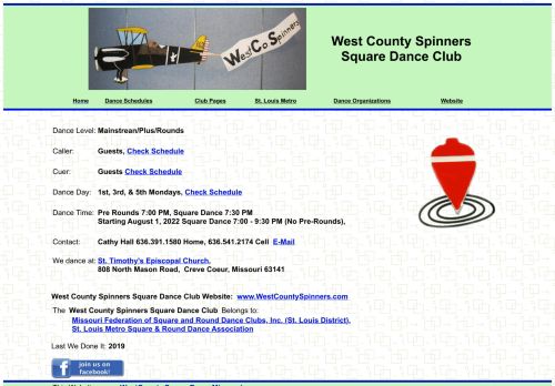 Web site for "West County Spinners"