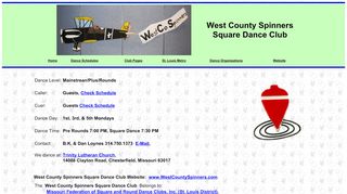 Web site for "West County Spinners"