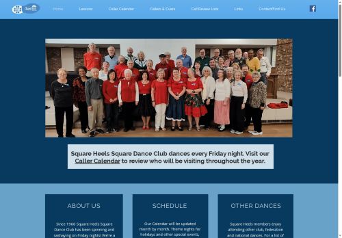 Web site for "Square Heels"