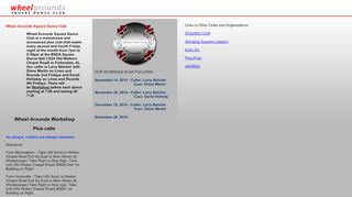 Web site for "Wheel Arounds"