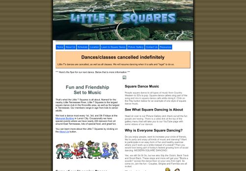 Web site for "Little T Squares"