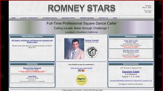 Web site for "Romney's Stars"
