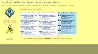 Web site for "Northern California Square Dancers Association"