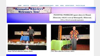 Web site for "Westonka Whirlers"