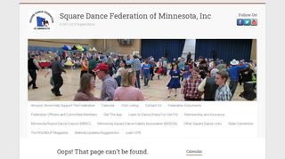 Web site for "Harbor Squares Square Dance Club"